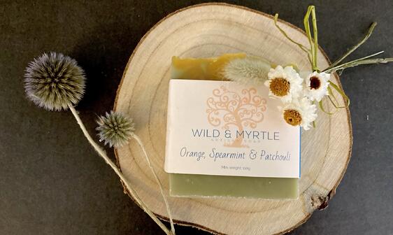 Orange, Spearmint & Patchouli Handmade Soap