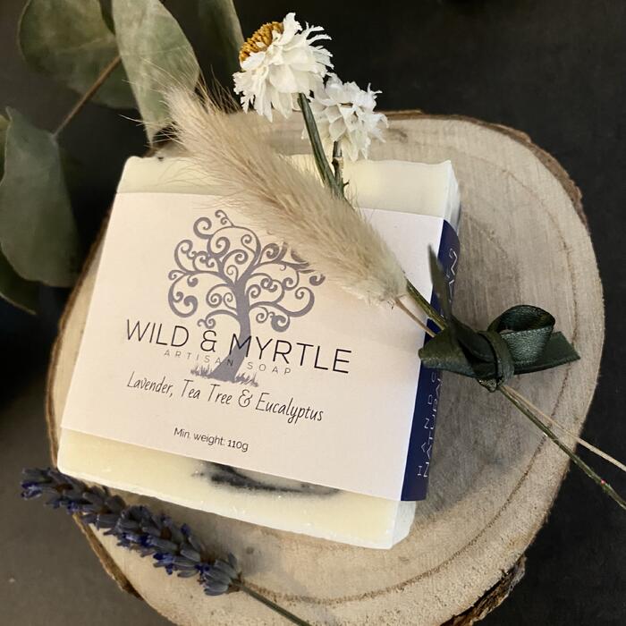 Lavender, Tea Tree and Eucalyptus Handmade Soap