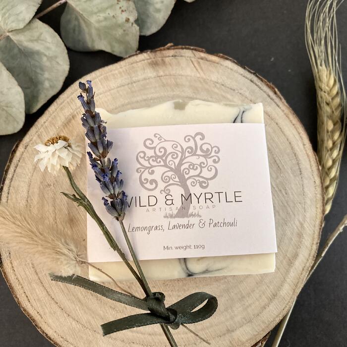 Lemongrass, Lavender and Patchouli Handmade Soap **Coming soon! Pre-order for despatch from 12 December **