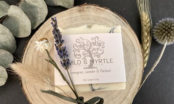 Lemongrass, Lavender and Patchouli Handmade Soap